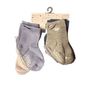 Capelli baby socks unisex sz 12-24 months new grips